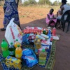We give food parcels during Christimas time to needy families outside Kruger National Park.