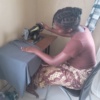 Cutting materials for the young ladies 