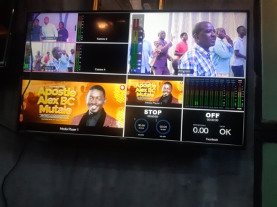 We are streaming live on all platforms our Sunday service 