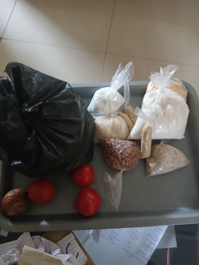 Softdrinks,biscuits, sugar ,washing power, charcoal 