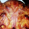 Smoked chicken and fish 