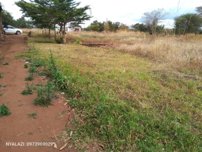 I'm selling a two hectors Land along great East road just opposite msekera turn off just a 1.2km from the Tarmac.
