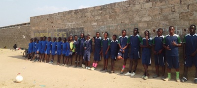 Donation/Support with Footballs and footwear 