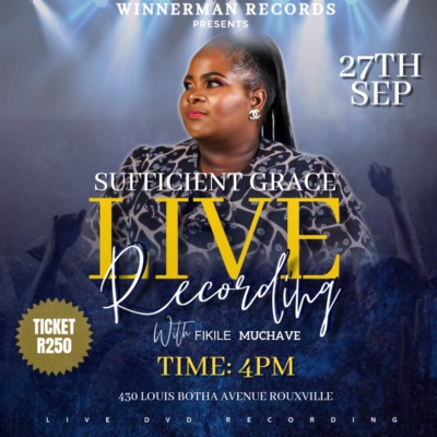 Hello my name is Fikile Muchave I am a Gospel Music minister. I live in Carletonville Gauteng South Africa. 